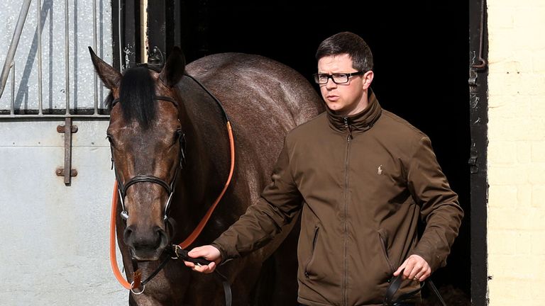 Roger Varian and Kingston Hill will be hoping for rain ahead of Saturday's Irish Derby.