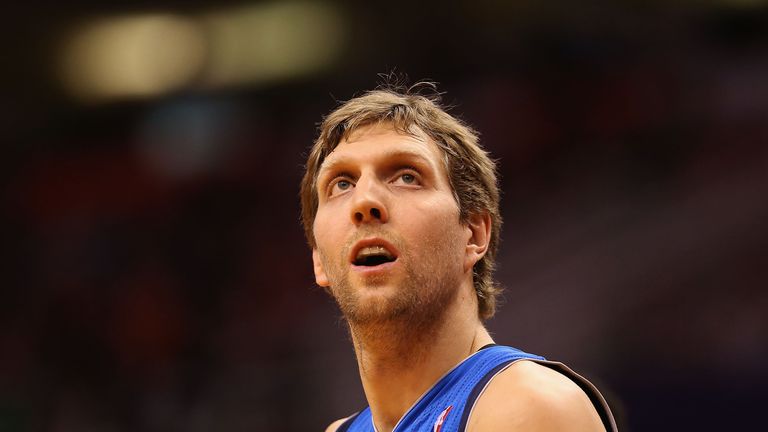 Dirk Nowitzki: 10th on the all-time list of NBA scorers
