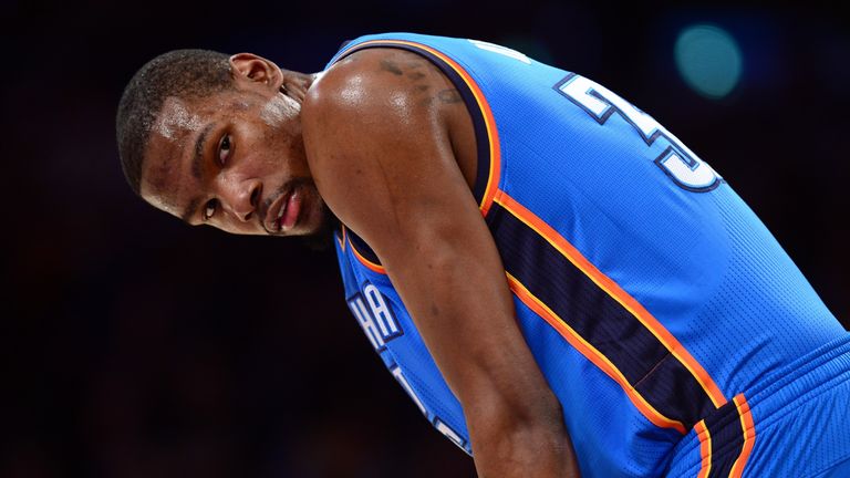 Kevin Durant: Continues to top the NBA leading scorers charts