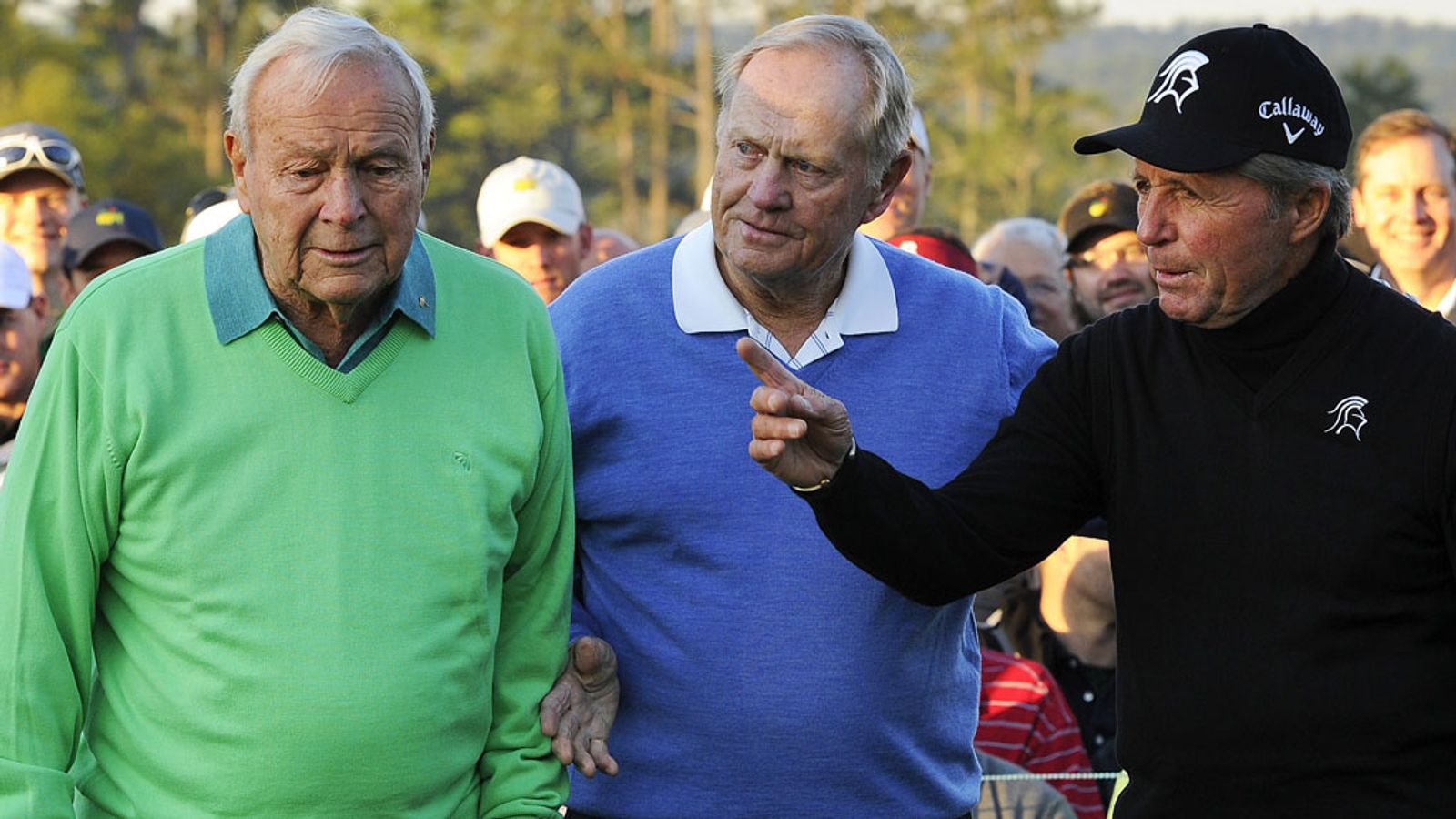 Golf's original 'Big Three' remain thrilled at being honorary starters ...