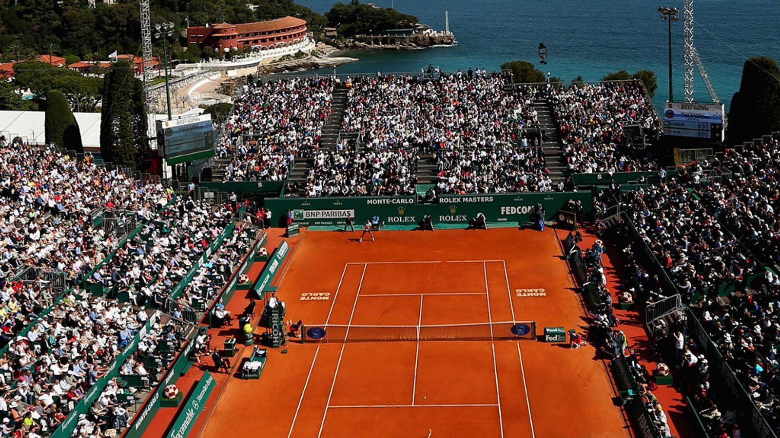 monte carlo tennis results today