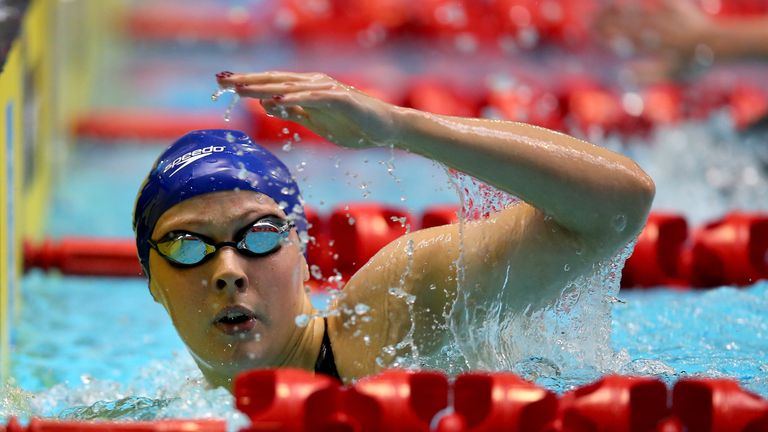 Siobhan-Marie O'Connor: Added a 200m freestyle PB to a host of others she has achieved in 2014 