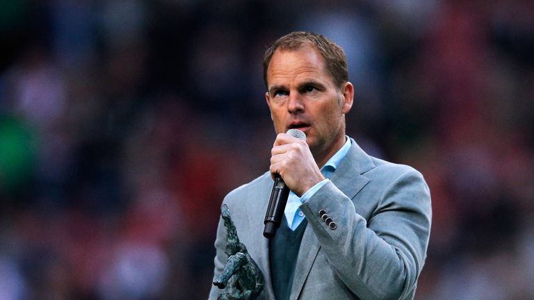 Frank de Boer: Dutchman has been a success at Ajax