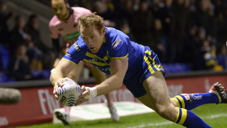 Joel Monaghan: crossed for his 24th Super League try of the season