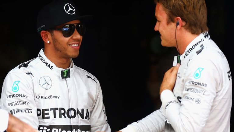 Four-one to Hamilton in Mercedes' private pole duel