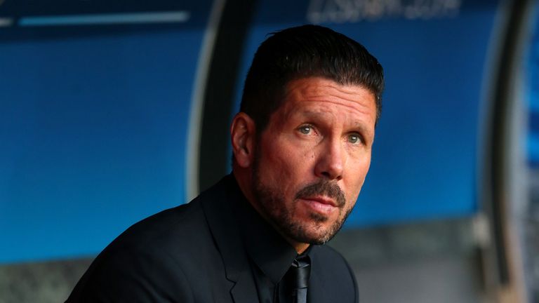 Atletico Madrid boss Diego Simeone is unlikely to leave mid-season