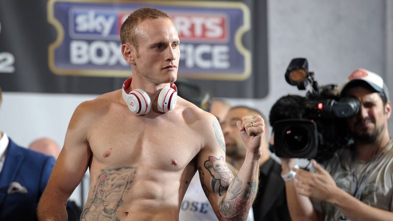 George Groves is hoping to be world champion by the end of the year