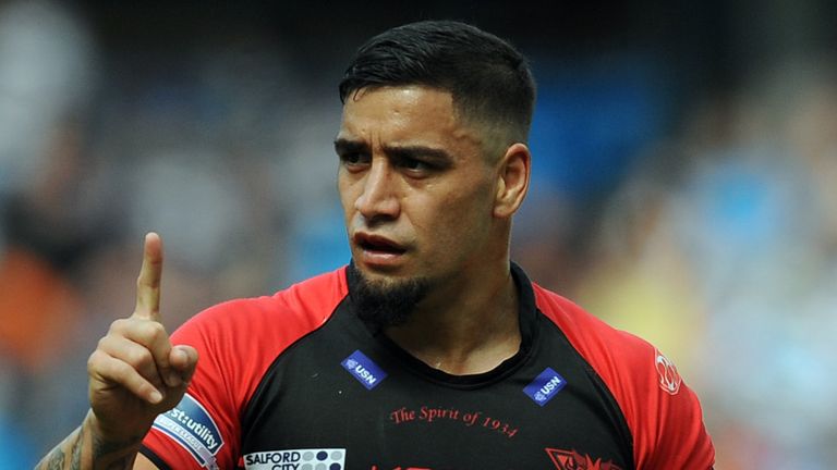 Rangi Chase: Pulled the strings for Salford Red Devils on Friday night