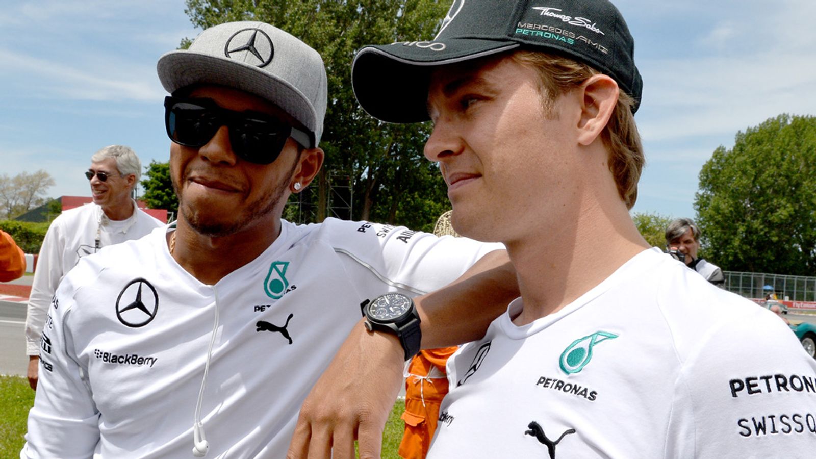 Lewis Hamilton claims Nico Rosberg is 'not really German' ahead of his