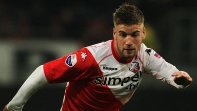Image of Lars Veldwijk: Excelsior striker is mulling over a move