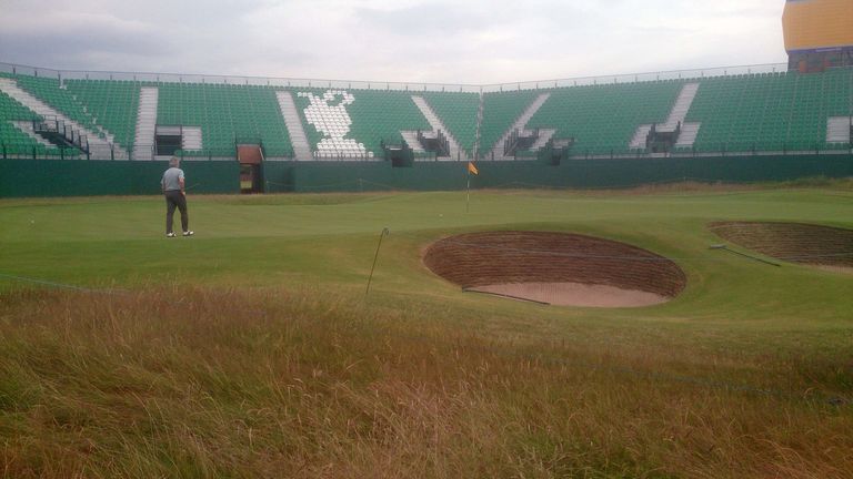 The bunkers provide extra protection at the last