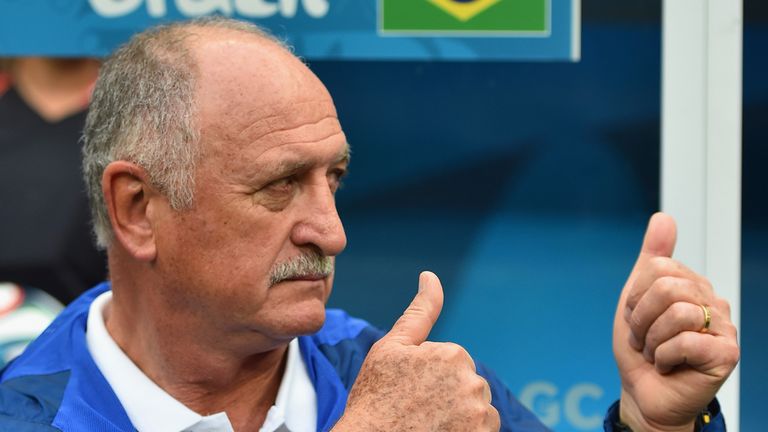 Luiz Felipe Scolari: Says Brazil have one hand on the World Cup