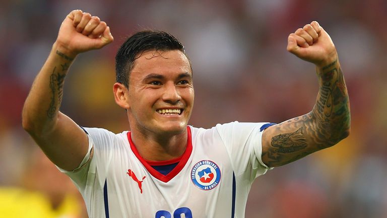 Aranguiz: Joy at grabbing second goal