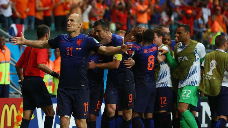 Arjen Robben: Deadly double from the jet-heeled winger