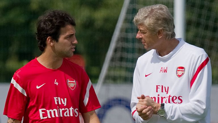 Fabregas left Arsenal in 2011 to join Barcelona