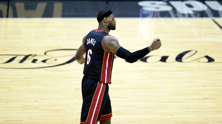 LeBron James: Scored 35 points for the Miami Heat