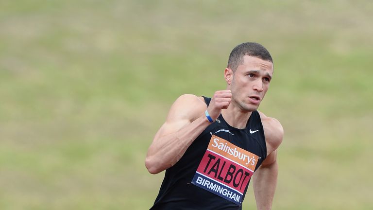 Danny Talbot: Was in excellent form to win the men's 200m