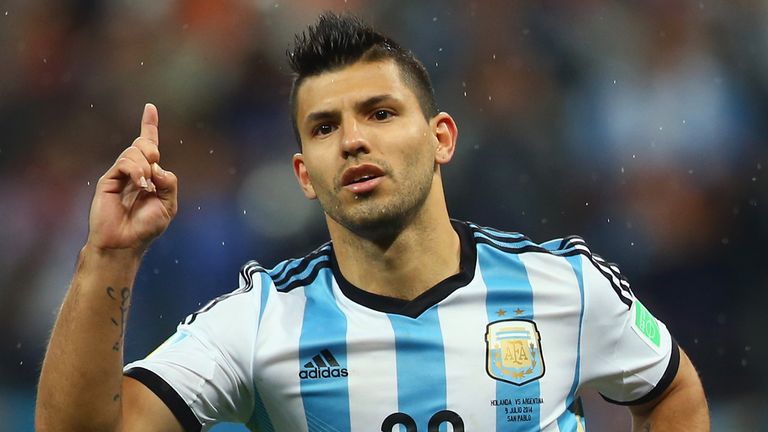 World Cup final: Argentina's Sergio Aguero insists all the pressure is ...