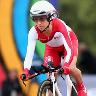 Emma Pooley was narrowly beaten by Linda Villumsen