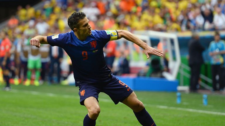 Robin van Persie: Notched early penalty