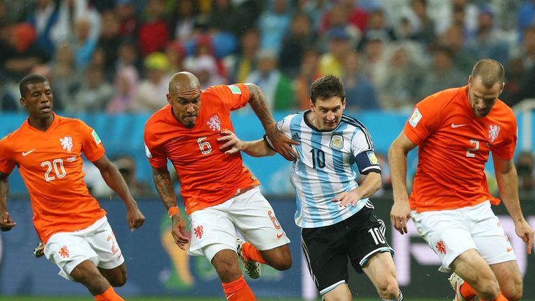 Lionel Messi: Kept quiet