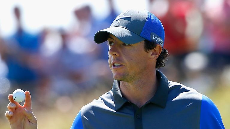 Rory McIlroy: Took the lead at Hoylake after opening round of 66