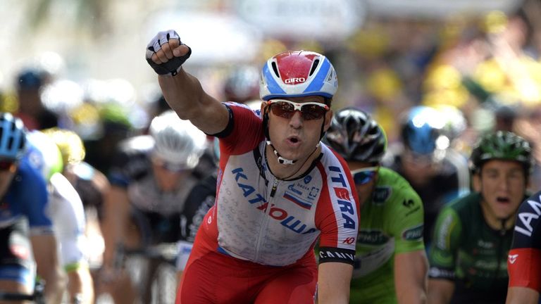 Tour de France: Alexander Kristoff wins stage 15 as Vincenzo Nibali ...