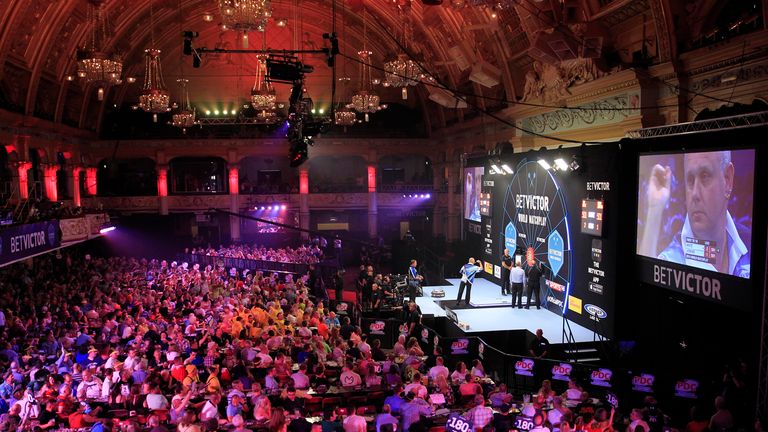 Blackpool's darts atmosphere will be transferred to the pool