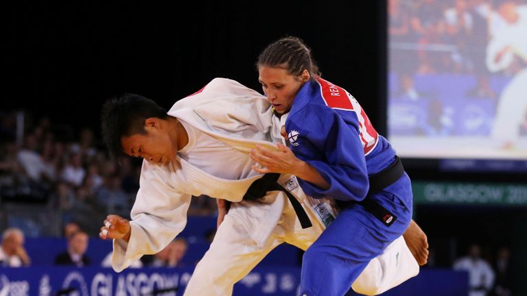 Kimberly Renicks (R): Won Scotland's first gold medal of the 2014 Commonwealth Games