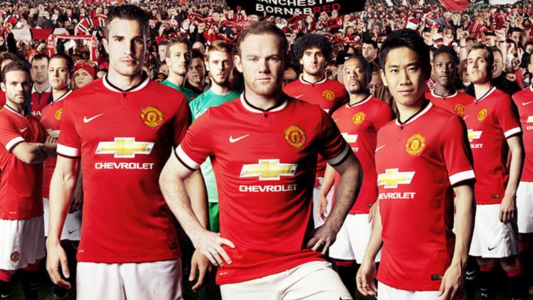 New Manchester United kit was revealed on Monday