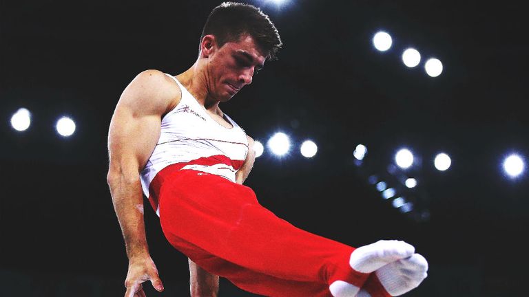 Max Whitlock: Sitting top of the men's all-around standings