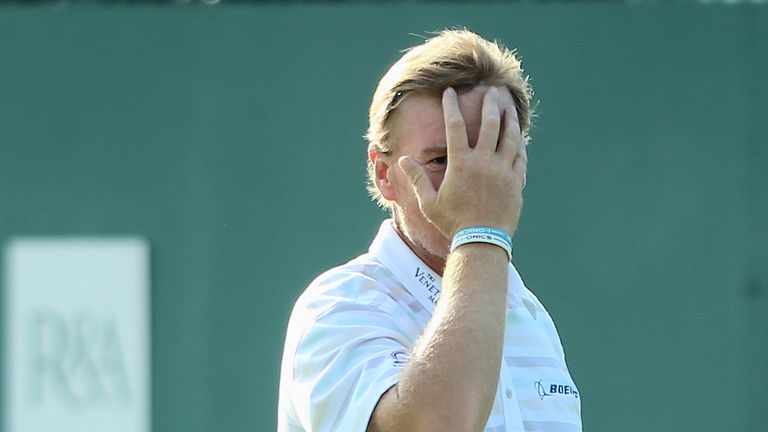 Ernie Els: Left rattled