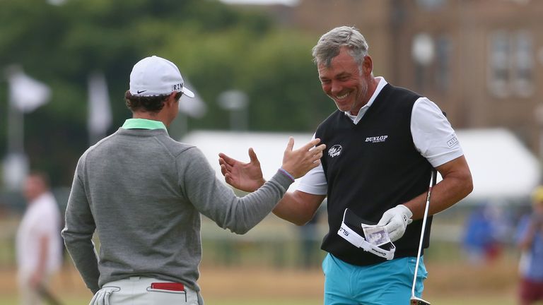 Rory McIlroy is backing Darren Clarke for Ryder Cup captaincy