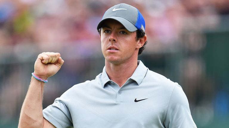 Rory McIlroy: two eagles in his last three holes