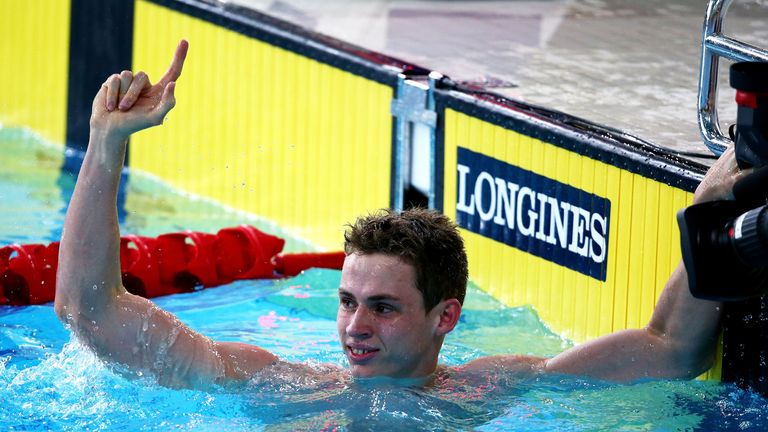 Ben Proud: Commonwealth Games record in winning 50m butterfly title
