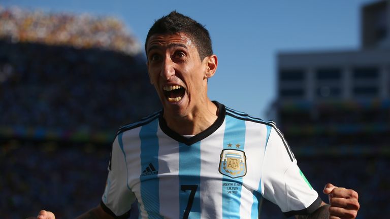 Angel di Maria looks to be heading to Old Trafford for a British record fee