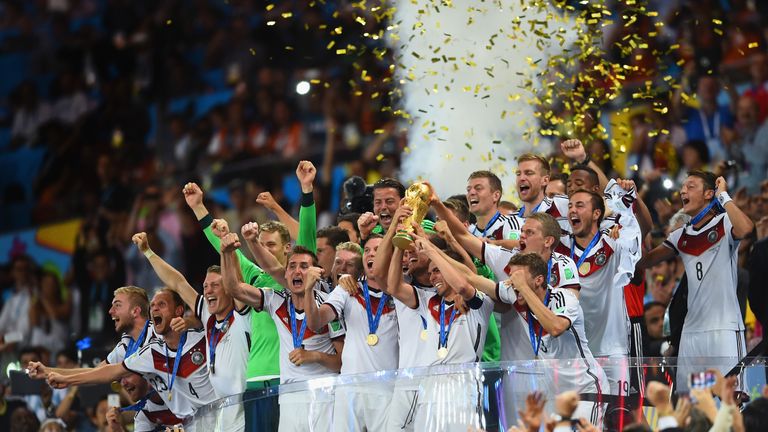 Germany: Four-time winners after becoming the first team to score seven in a semi-final
