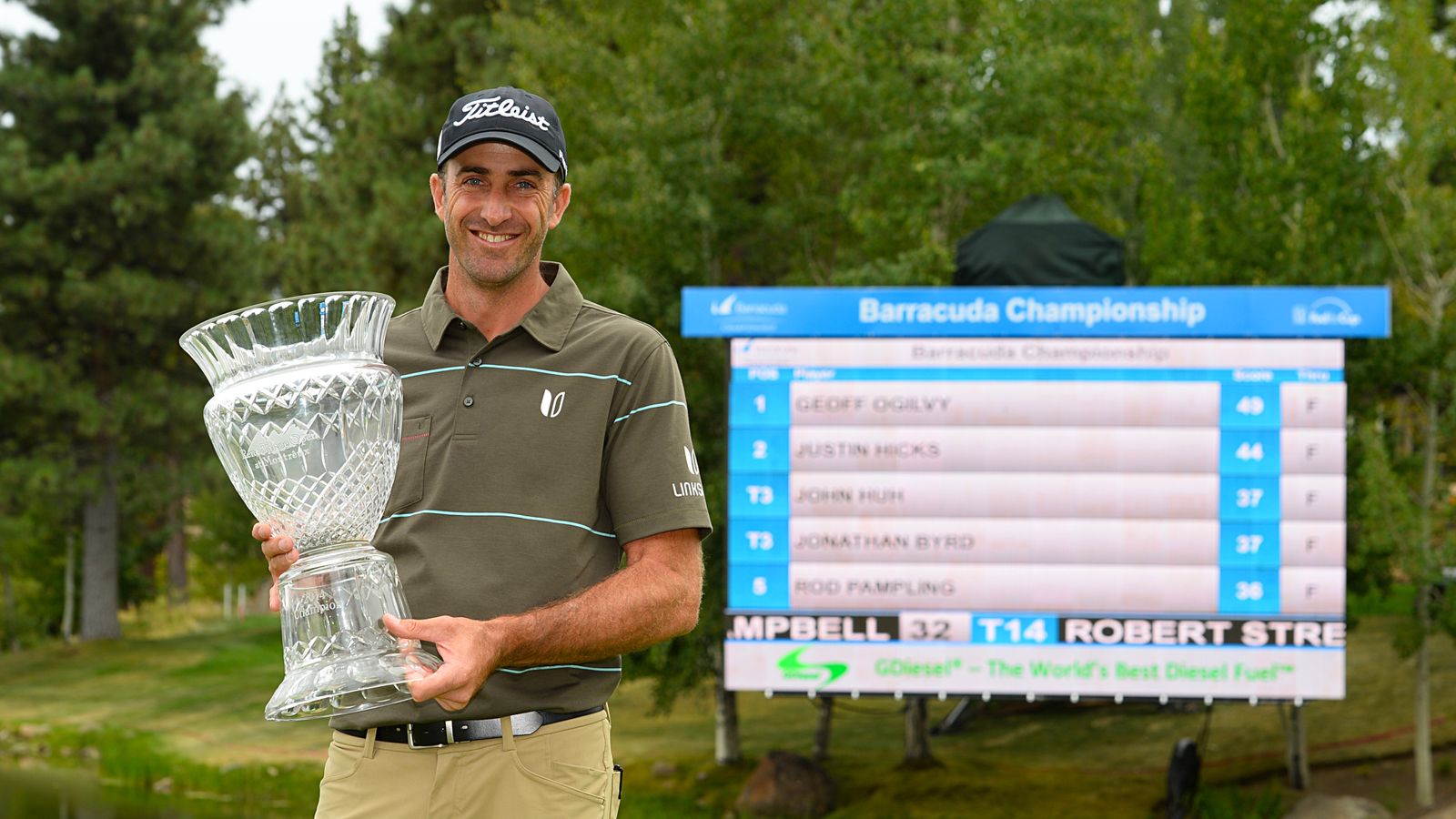 Barracuda Championship Geoff Ogilvy wins in Reno to make US PGA