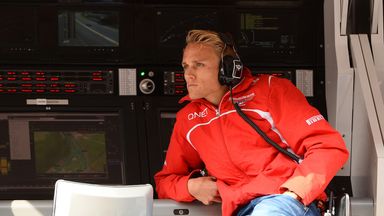 Max Chilton: Back for Marussia at Belgian GP