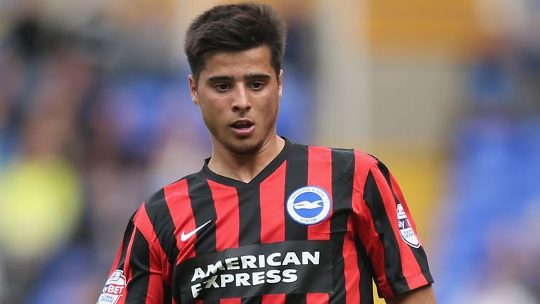 Joao Teixeira: Scored twice in Brighton's win over Ipswich