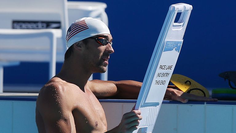 Michael Phelps: Hit with six-month ban by USA Swimming
