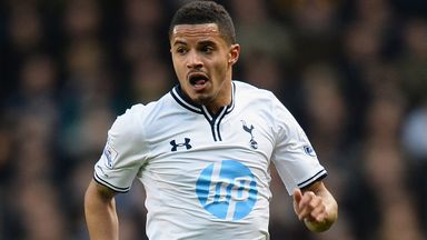 Image of Zeki Fryers pictured in action with former club Tottenham