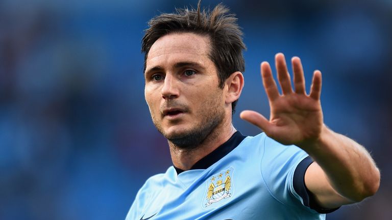 Frank Lampard: Scored first goal for Man City against his old club