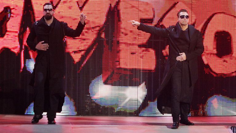 Damien Mizdow and The Miz are WWE Tag Team Champions
