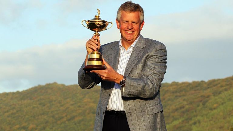 Colin Montgomerie: Led Europe to Ryder Cup victory in 2010