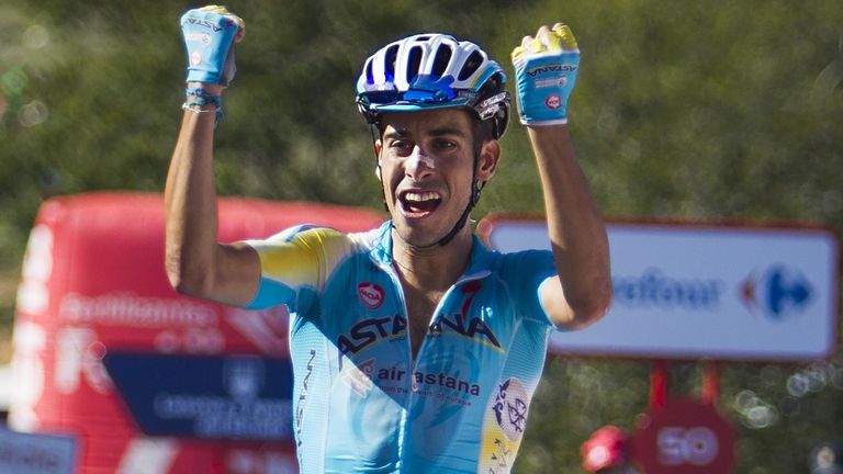Fabio Aru won two stages and finished fifth overall