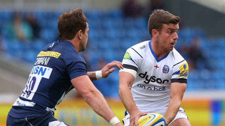 George Ford (R): Won fly-half battle with Danny Cipriani