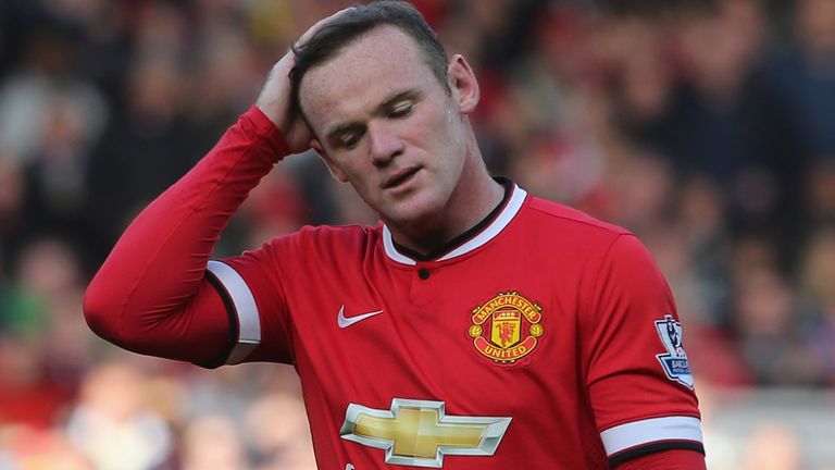 Rooney: the 13th Man Utd player to see red at Old Trafford in the Premier League