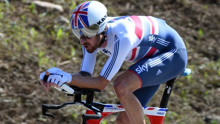 Bradley Wiggins won the world time trial title for the first time