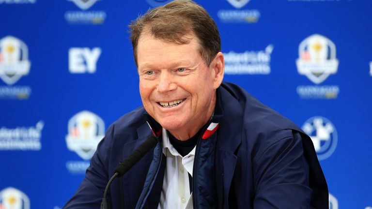 Tom Watson: Won four majors in Scotland